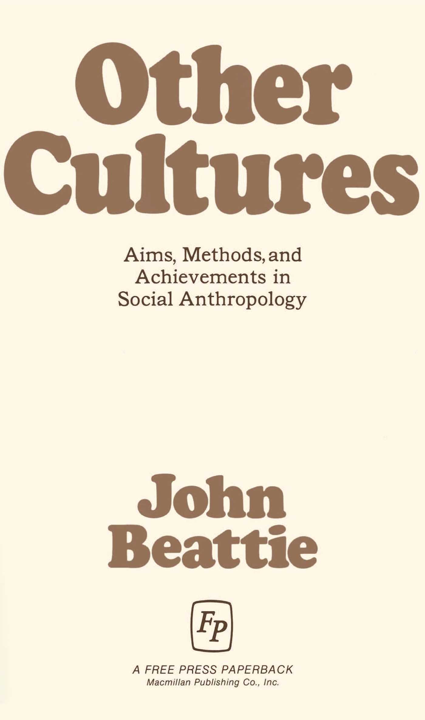 Other Cultures