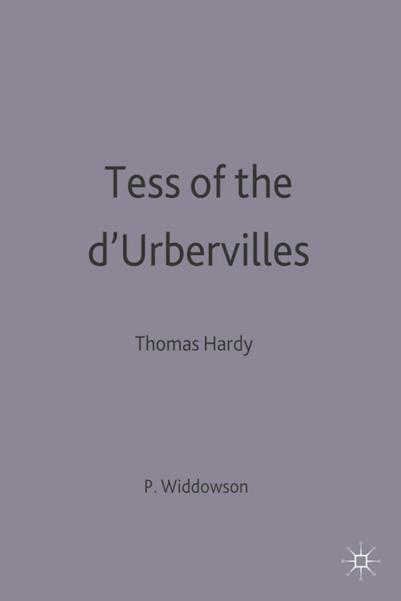 Tess of the d'Urbervilles 1 Tess of the d'Urbervilles