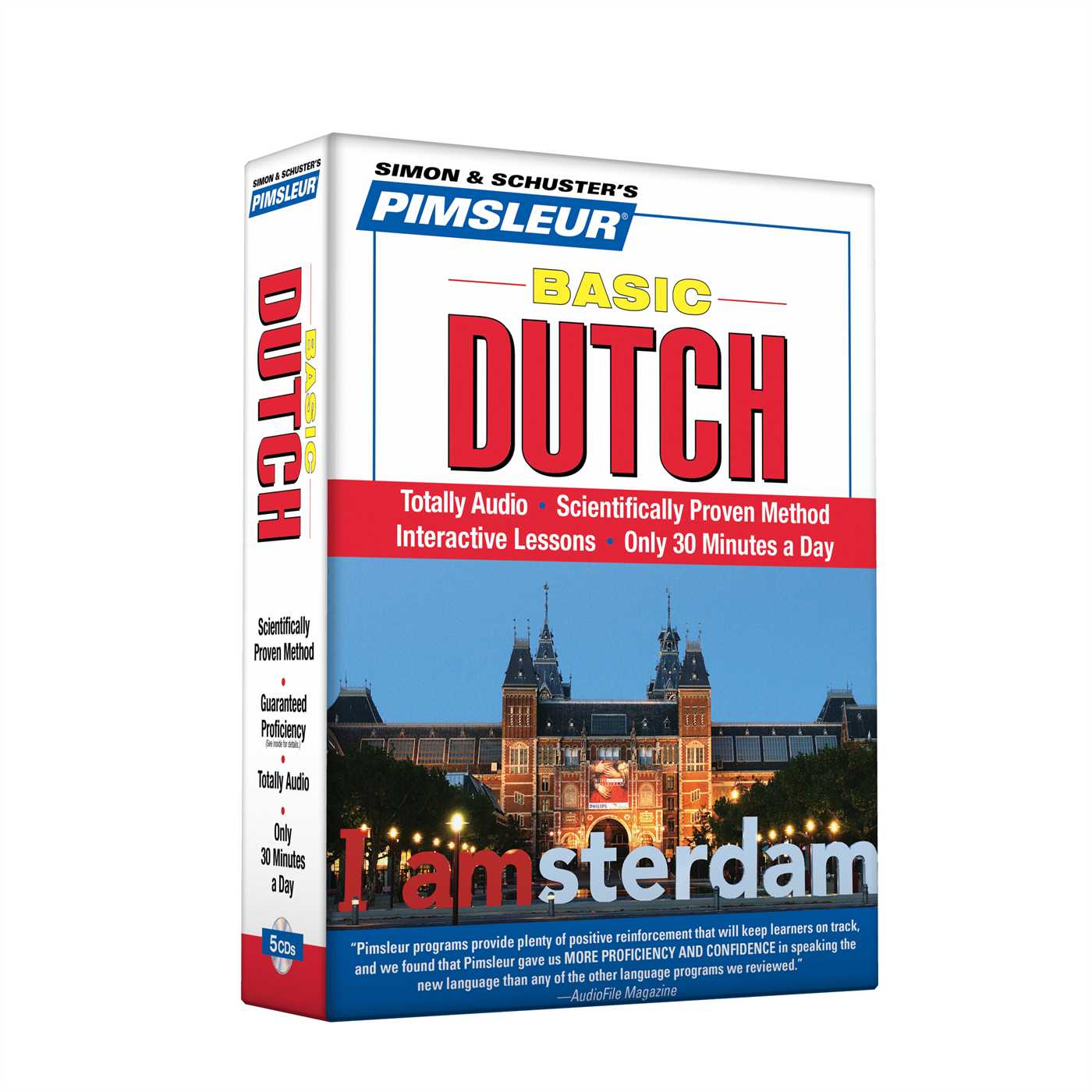 Pimsleur Dutch Basic Course - Level 1 Lessons 1-10 CD Learn to Speak and Understand Dutch with Pimsleur Language Programs