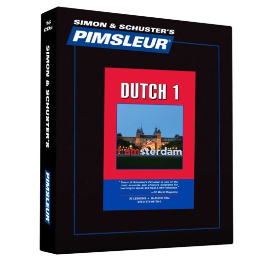 Pimsleur Dutch Level 1 CD Learn to Speak and Understand Dutch with Pimsleur Language Programs
