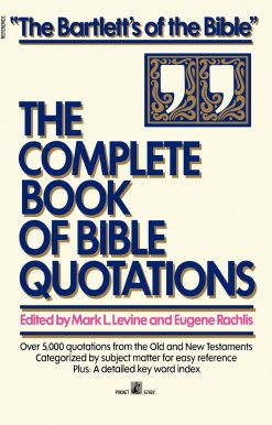 Complete Book of Bible Quotations