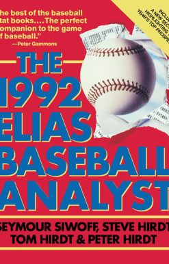 Elias Baseball Analyst 1992
