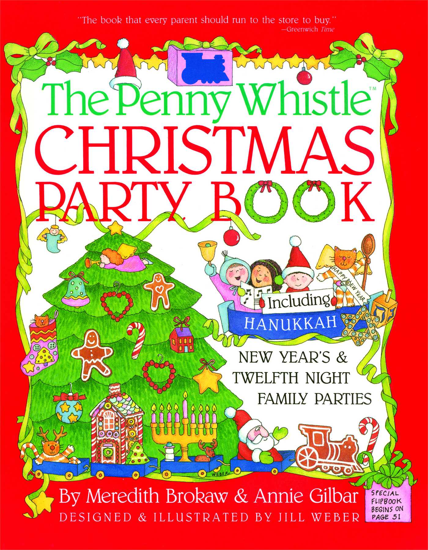 Penny Whistle Christmas Party Book Including Hanukkah, New Year's, and Twelfth Night Family Parties