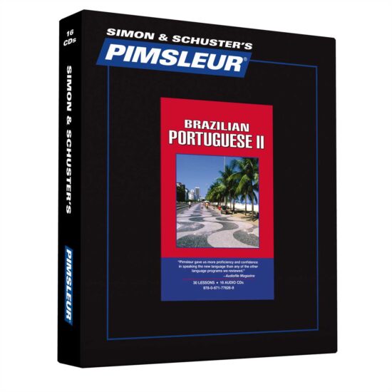 Pimsleur Portuguese (Brazilian) Level 2 CD Learn to Speak and Understand Brazilian Portuguese with Pimsleur Language Programs