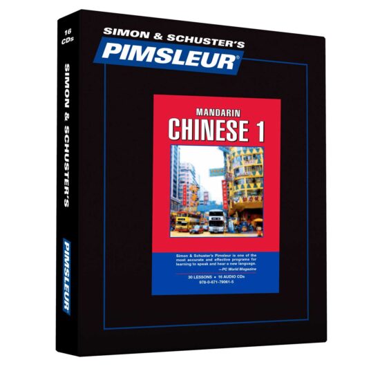 Pimsleur Chinese (Mandarin) Level 1 CD Learn to Speak and Understand Mandarin Chinese with Pimsleur Language Programs