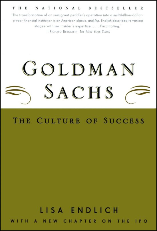 Goldman Sachs The Culture Of Success