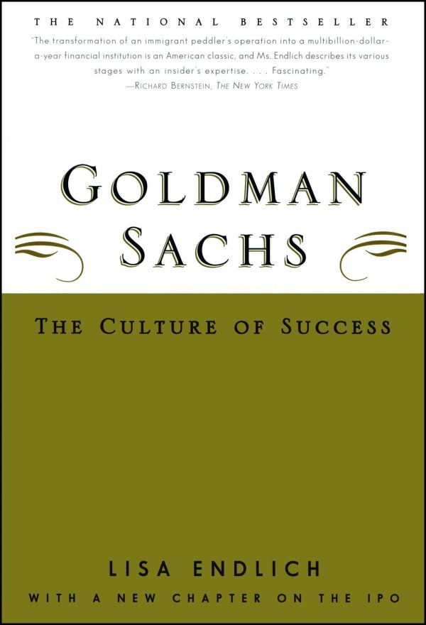 Goldman Sachs The Culture Of Success