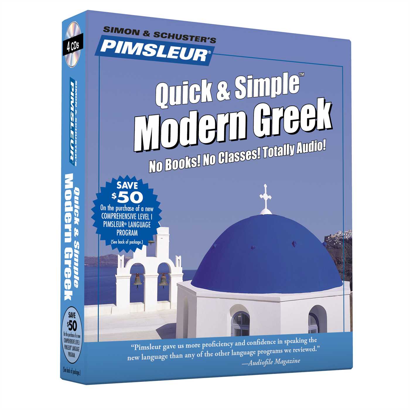 Pimsleur Greek (Modern) Quick & Simple Course - Level 1 Lessons 1-8 CD Learn to Speak and Understand Modern Greek with Pimsleur Language Programs