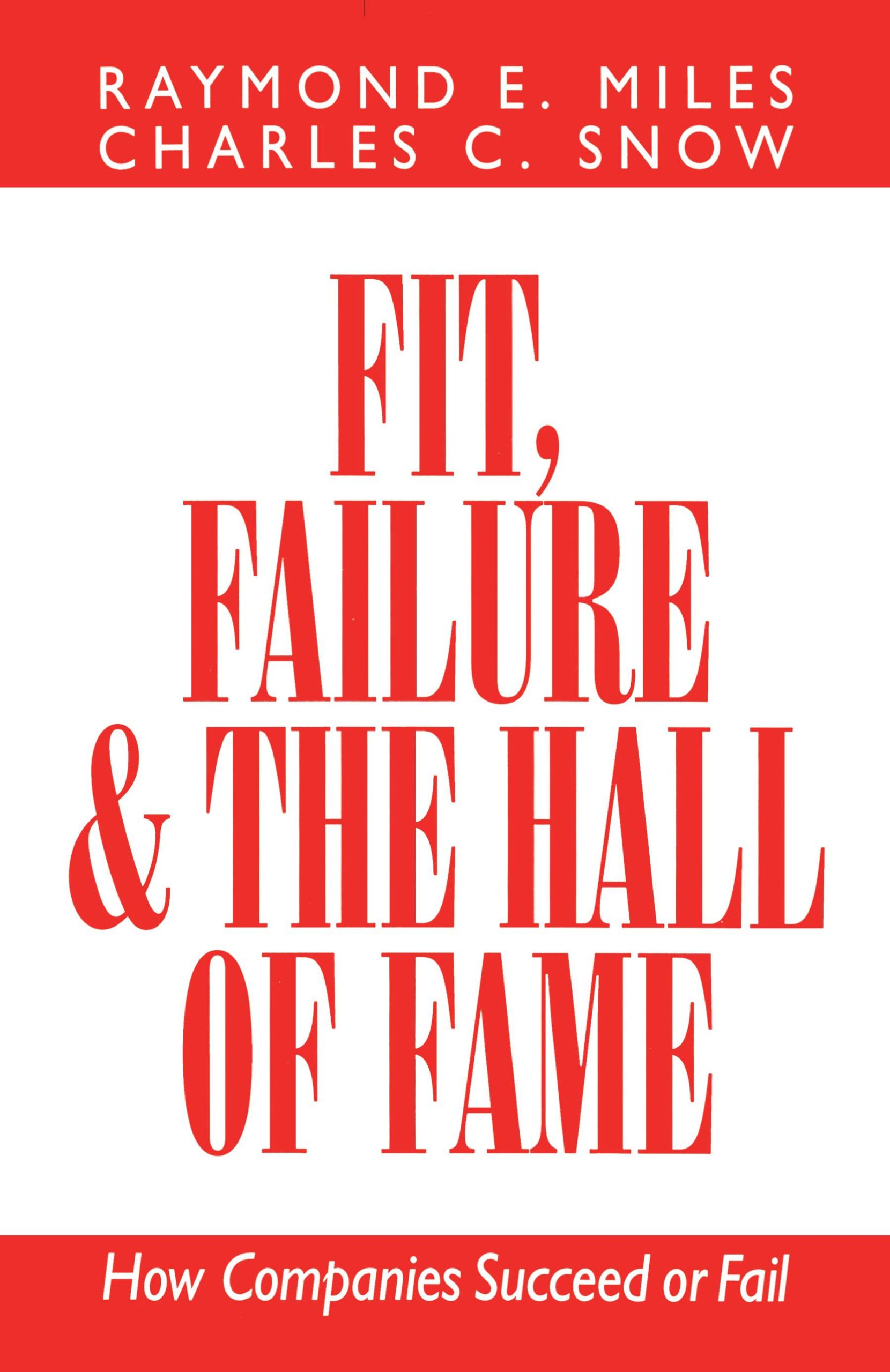 Fit, Failure & the Hall of Fame 1 Fit, Failure & the Hall of Fame
