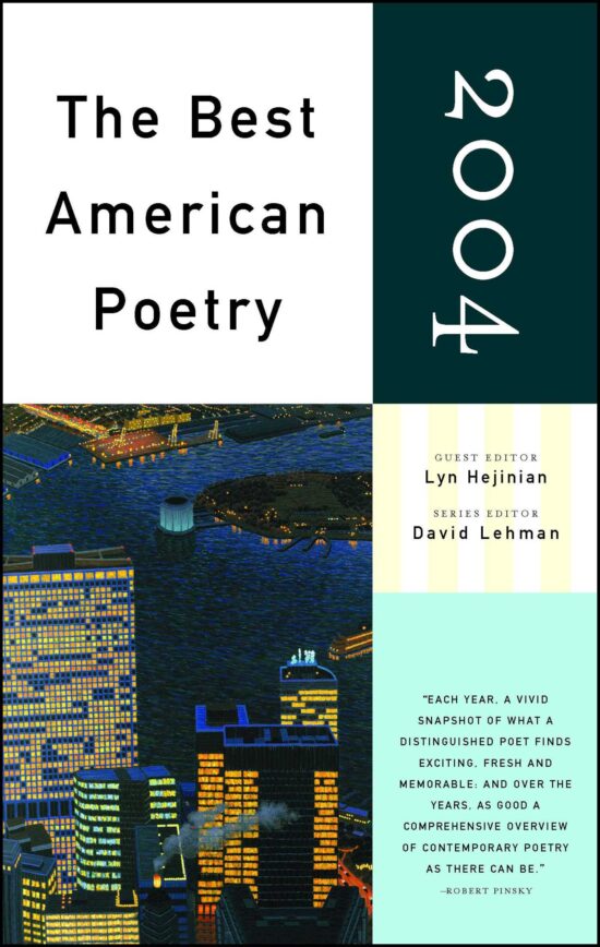 Series Editor David Lehman