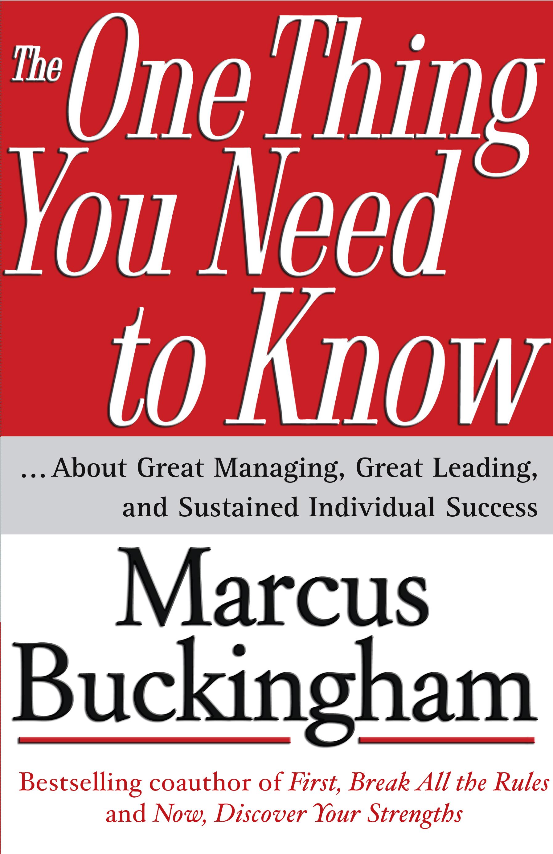 ... About Great Managing, Great Leading, and Sustained Individual Success
