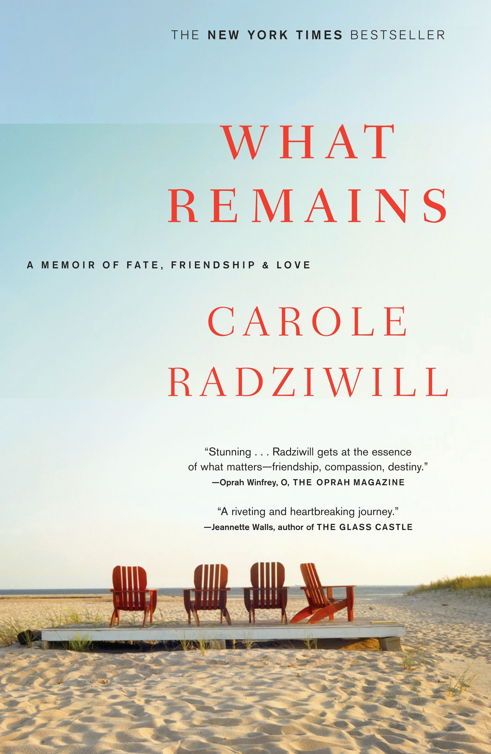 What Remains A Memoir of Fate, Friendship, and Love