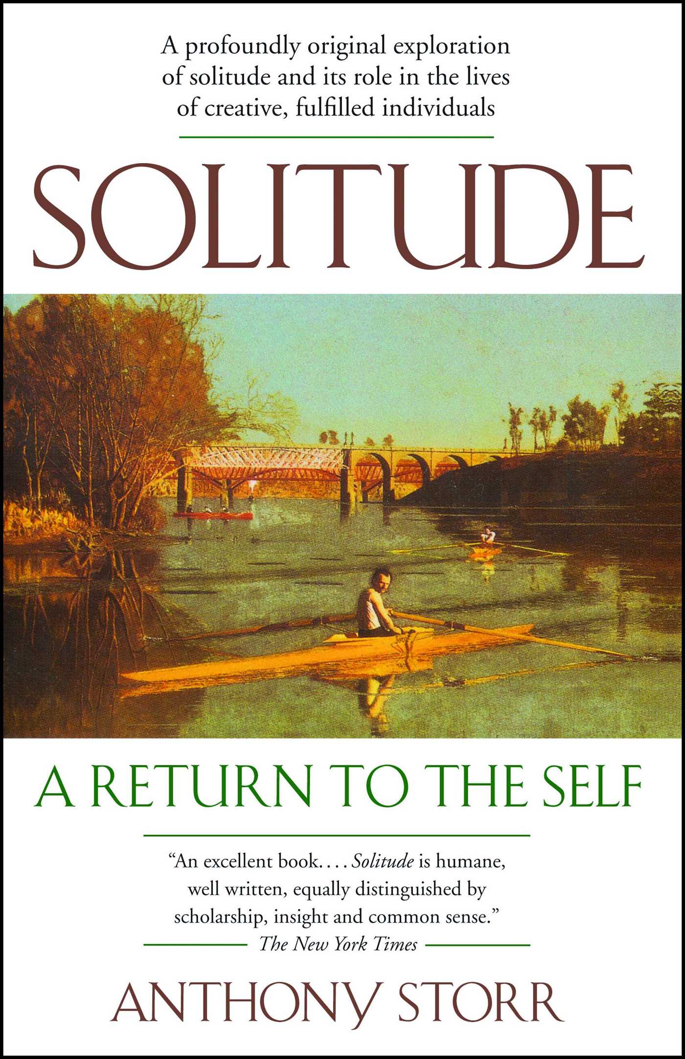 Solitude A Return to the Self
