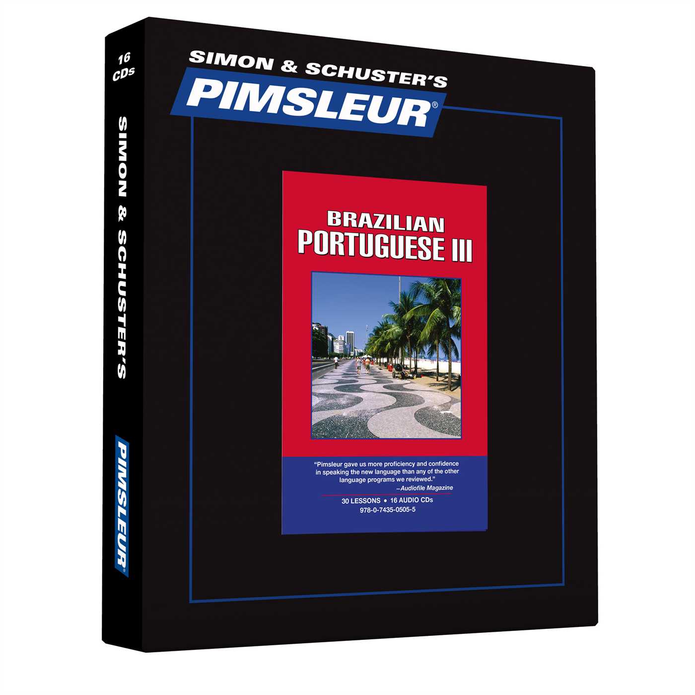 Pimsleur Portuguese (Brazilian) Level 3 CD Learn to Speak and Understand Brazilian Portuguese with Pimsleur Language Programs
