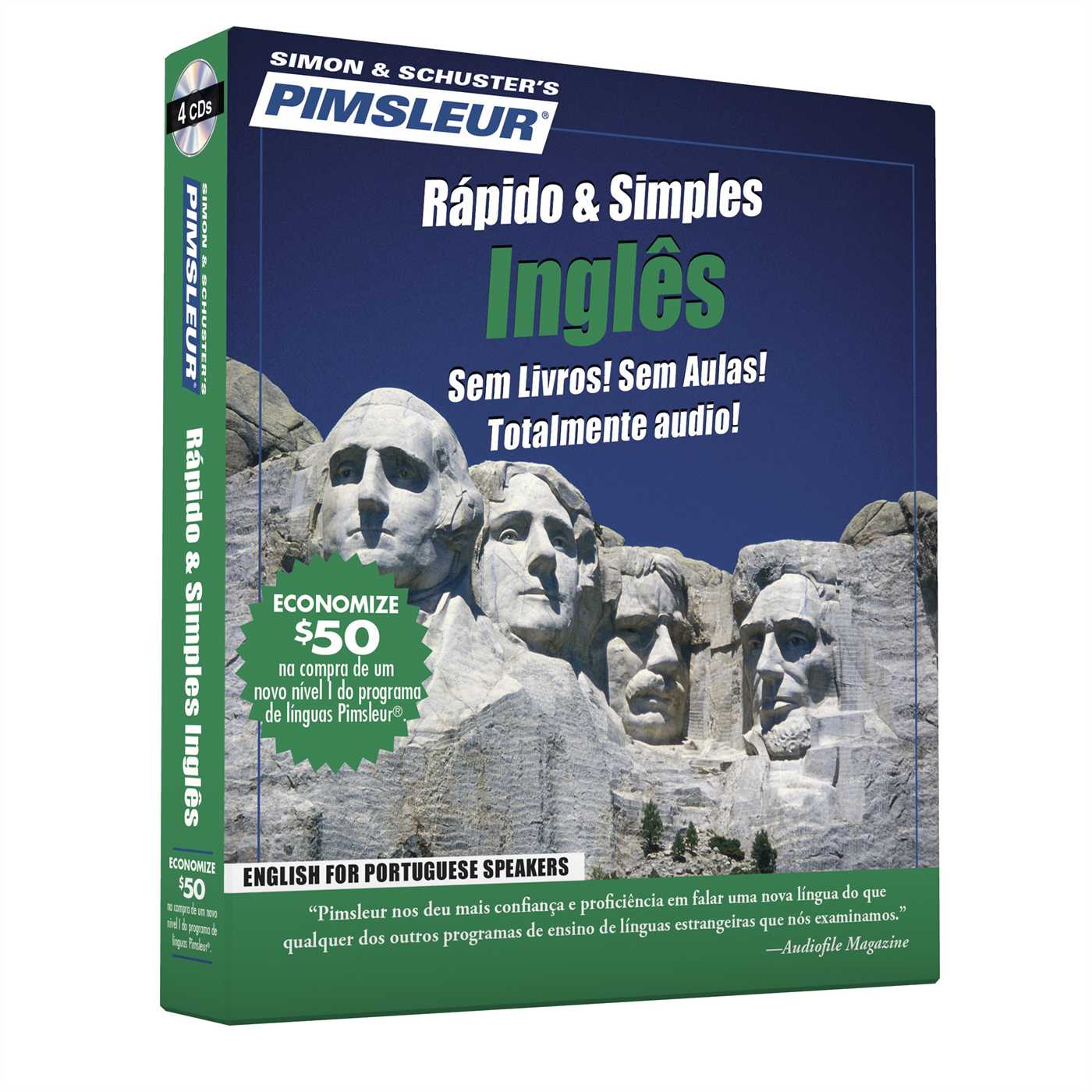 Pimsleur English for Portuguese (Brazilian) Speakers Quick & Simple Course - Level 1 Lessons 1-8 CD Learn to Speak and Understand English for Portuguese with Pimsleur Language Programs