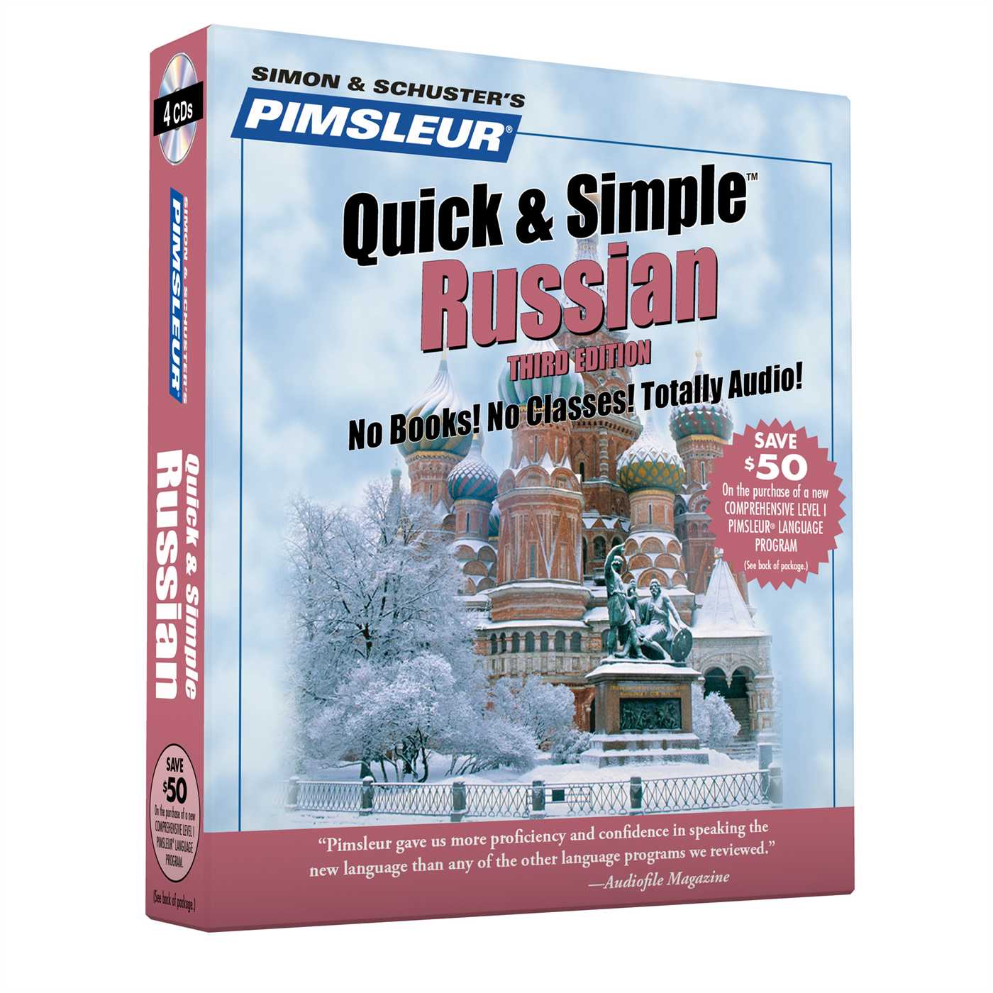 Pimsleur Russian Quick & Simple Course - Level 1 Lessons 1-8 CD Learn to Speak and Understand Russian with Pimsleur Language Programs