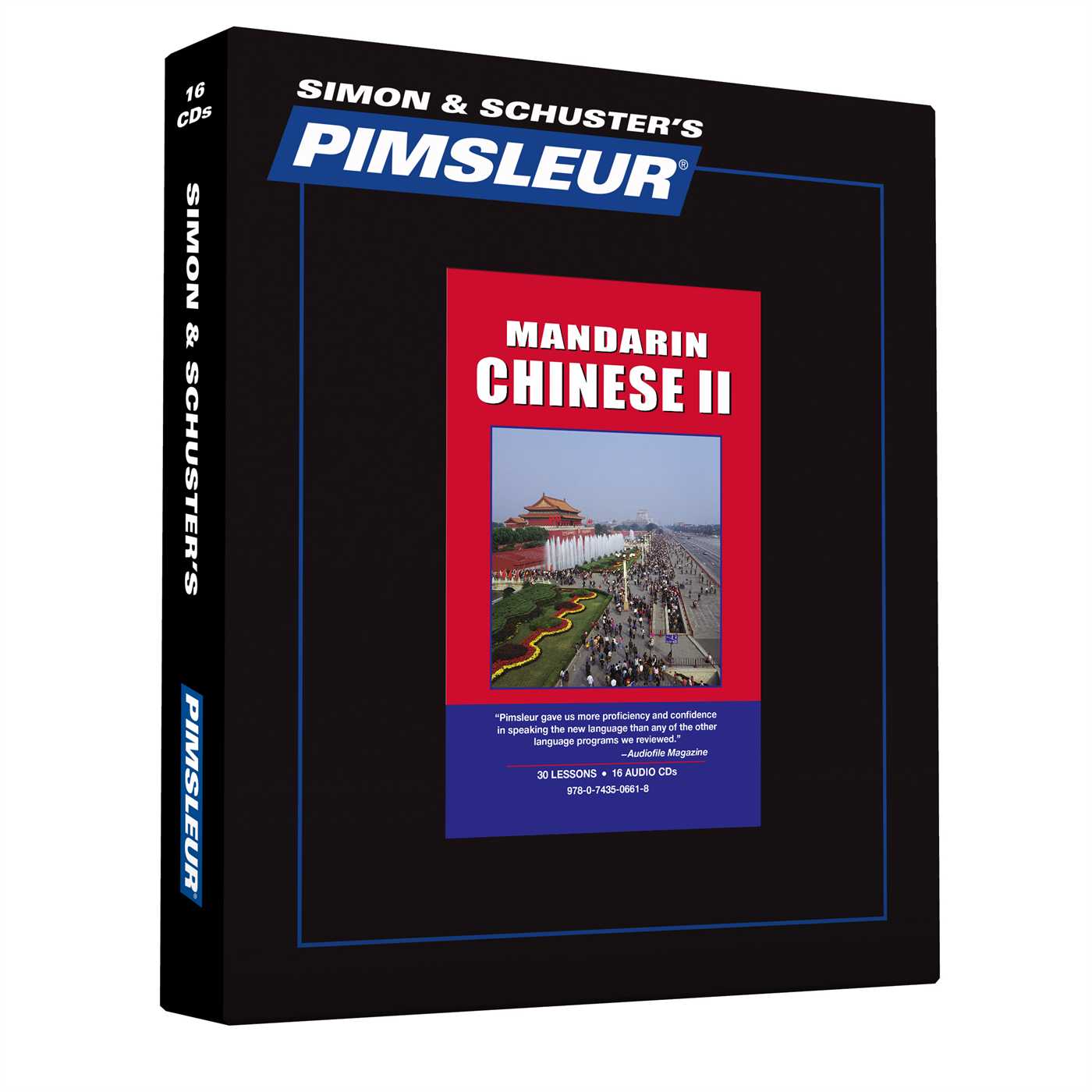 Pimsleur Chinese (Mandarin) Level 2 CD Learn to Speak and Understand Mandarin Chinese with Pimsleur Language Programs