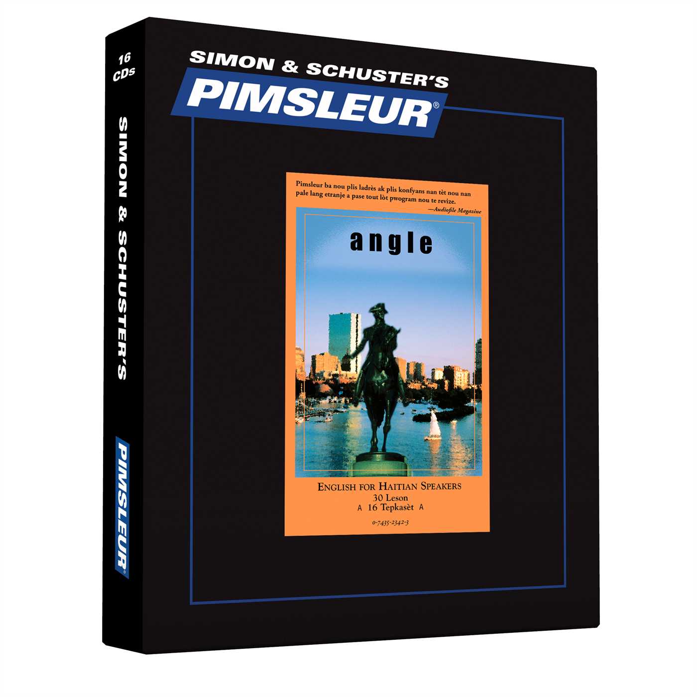 Pimsleur English for Haitian Creole Speakers Level 1 CD Learn to Speak and Understand English for Haitian with Pimsleur Language Programs