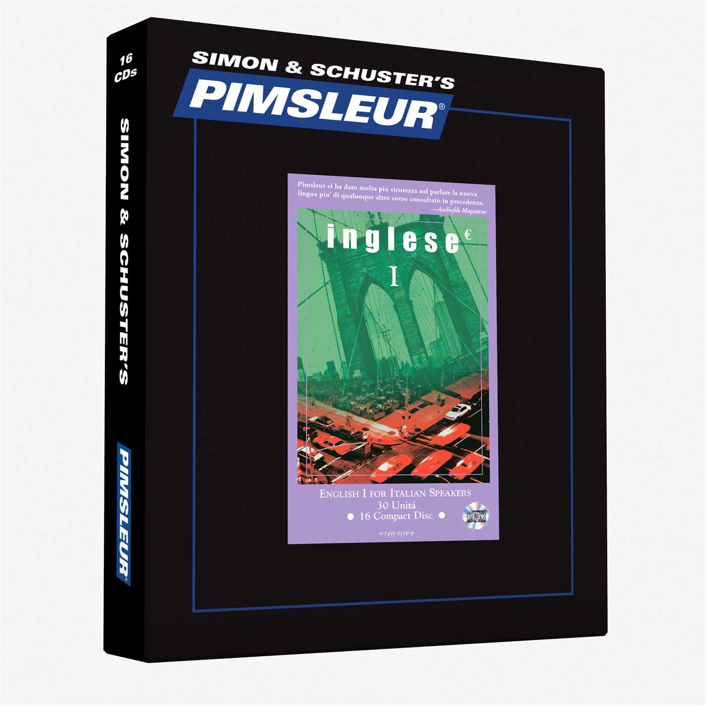 Pimsleur English for Italian Speakers Level 1 CD Learn to Speak and Understand English as a Second Language with Pimsleur Language Programs
