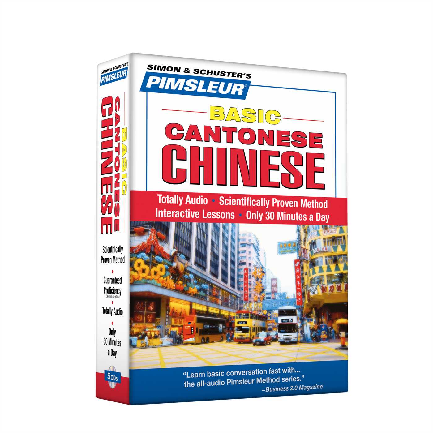 Pimsleur Chinese (Cantonese) Basic Course - Level 1 Lessons 1-10 CD Learn to Speak and Understand Cantonese Chinese with Pimsleur Language Programs