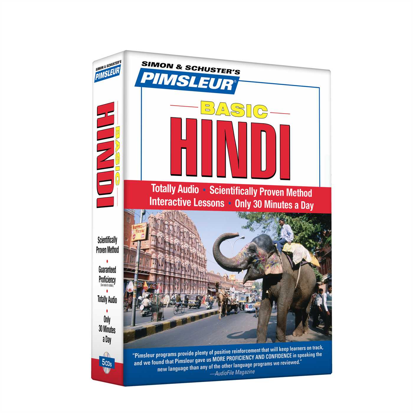 Pimsleur Hindi Basic Course - Level 1 Lessons 1-10 CD Learn to Speak and Understand Hindi with Pimsleur Language Programs