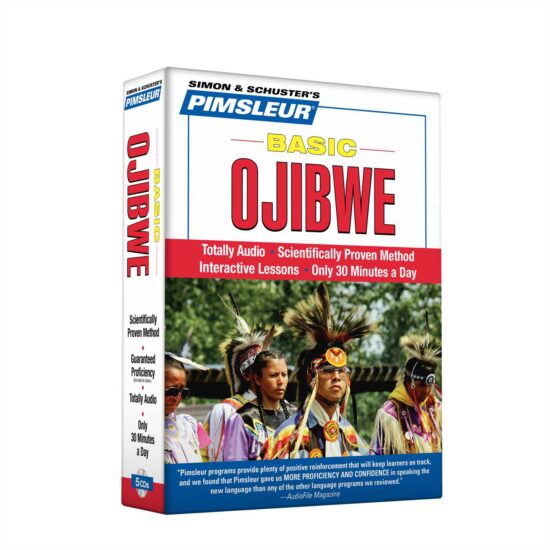 Pimsleur Ojibwe Basic Course - Level 1 Lessons 1-10 CD Learn to Speak and Understand Ojibwe with Pimsleur Language Programs