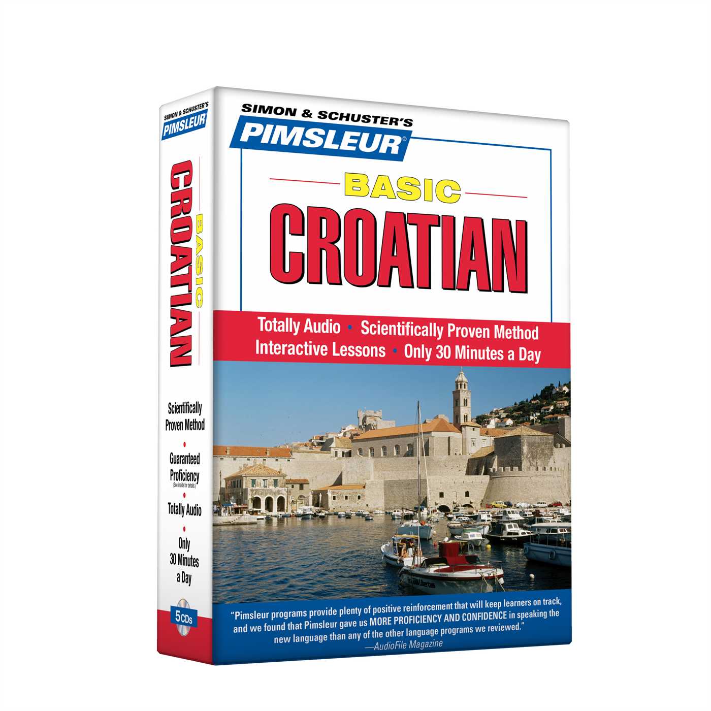 Pimsleur Croatian Basic Course - Level 1 Lessons 1-10 CD Learn to Speak and Understand Croatian with Pimsleur Language Programs