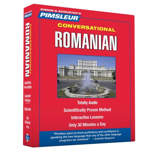 Pimsleur Romanian Conversational Course - Level 1 Lessons 1-16 CD Learn to Speak and Understand Romanian with Pimsleur Language Programs