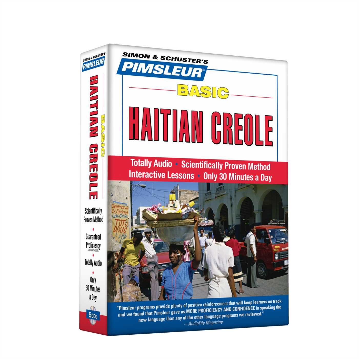 Pimsleur Haitian Creole Basic Course - Level 1 Lessons 1-10 CD Learn to Speak and Understand Haitian Creole with Pimsleur Language Programs