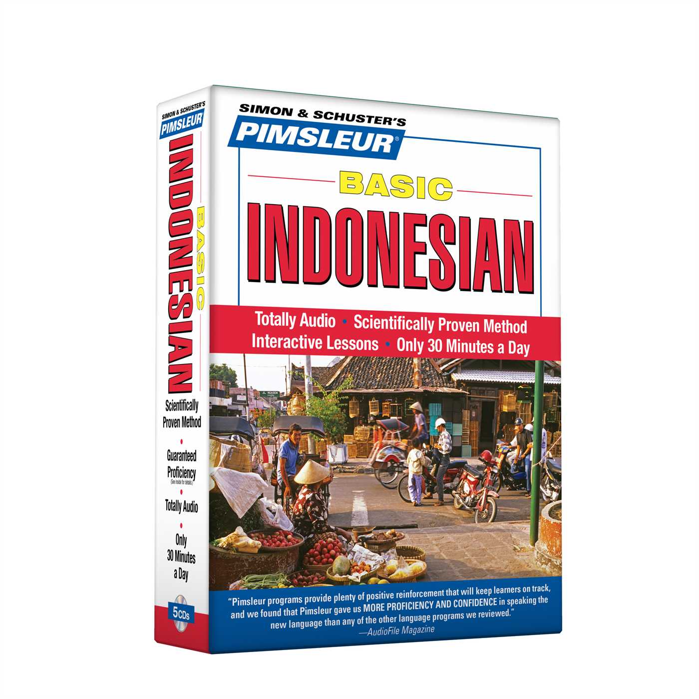 Pimsleur Indonesian Basic Course - Level 1 Lessons 1-10 CD Learn to Speak and Understand Indonesian with Pimsleur Language Programs