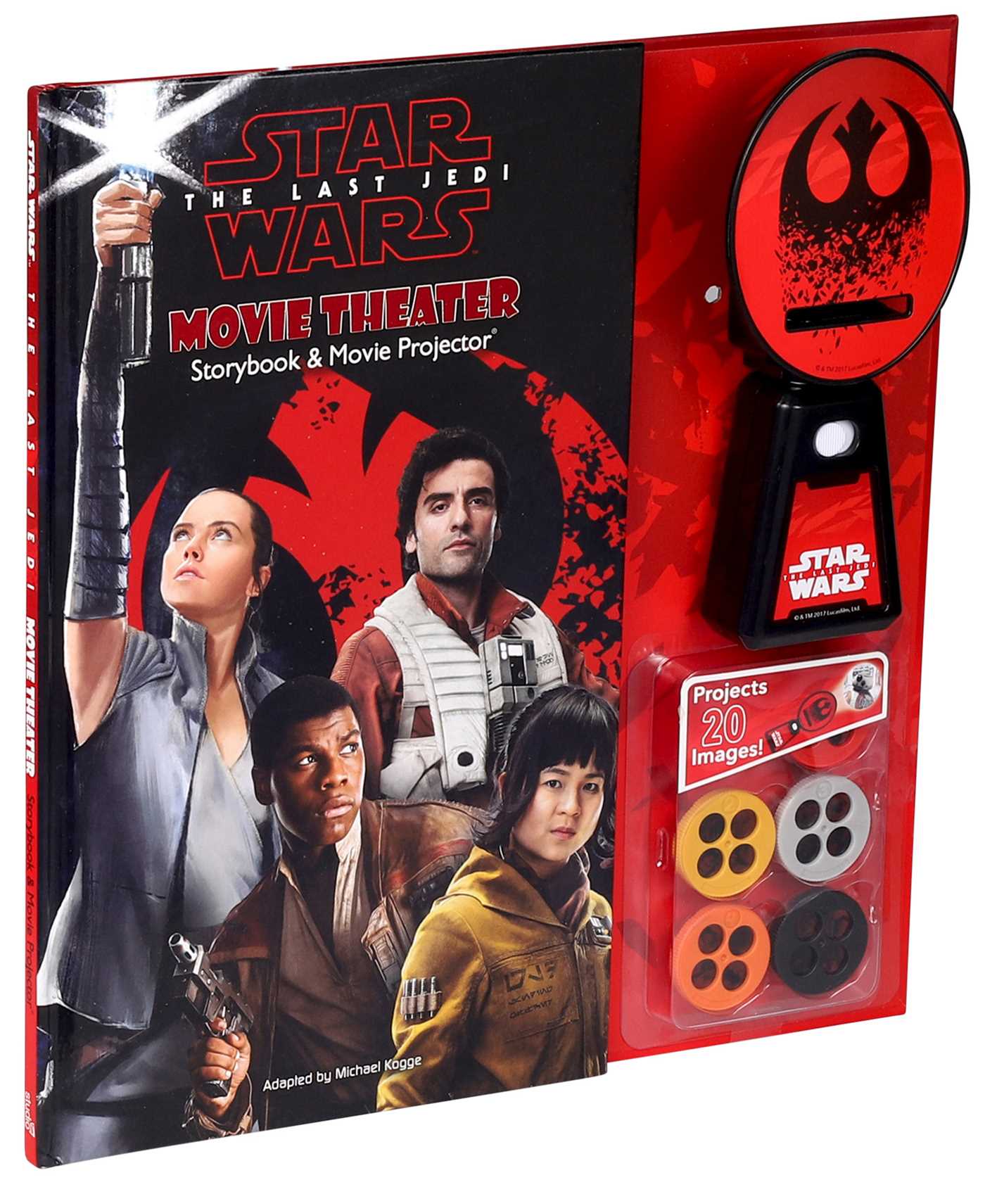 Star Wars: The Last Jedi Movie Theater Storybook & Movie ProjectorÂ®