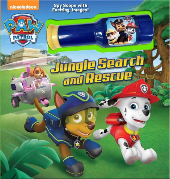 Nickelodeon PAW Patrol: Jungle Search and Rescue Storybook with Spyscope Viewer