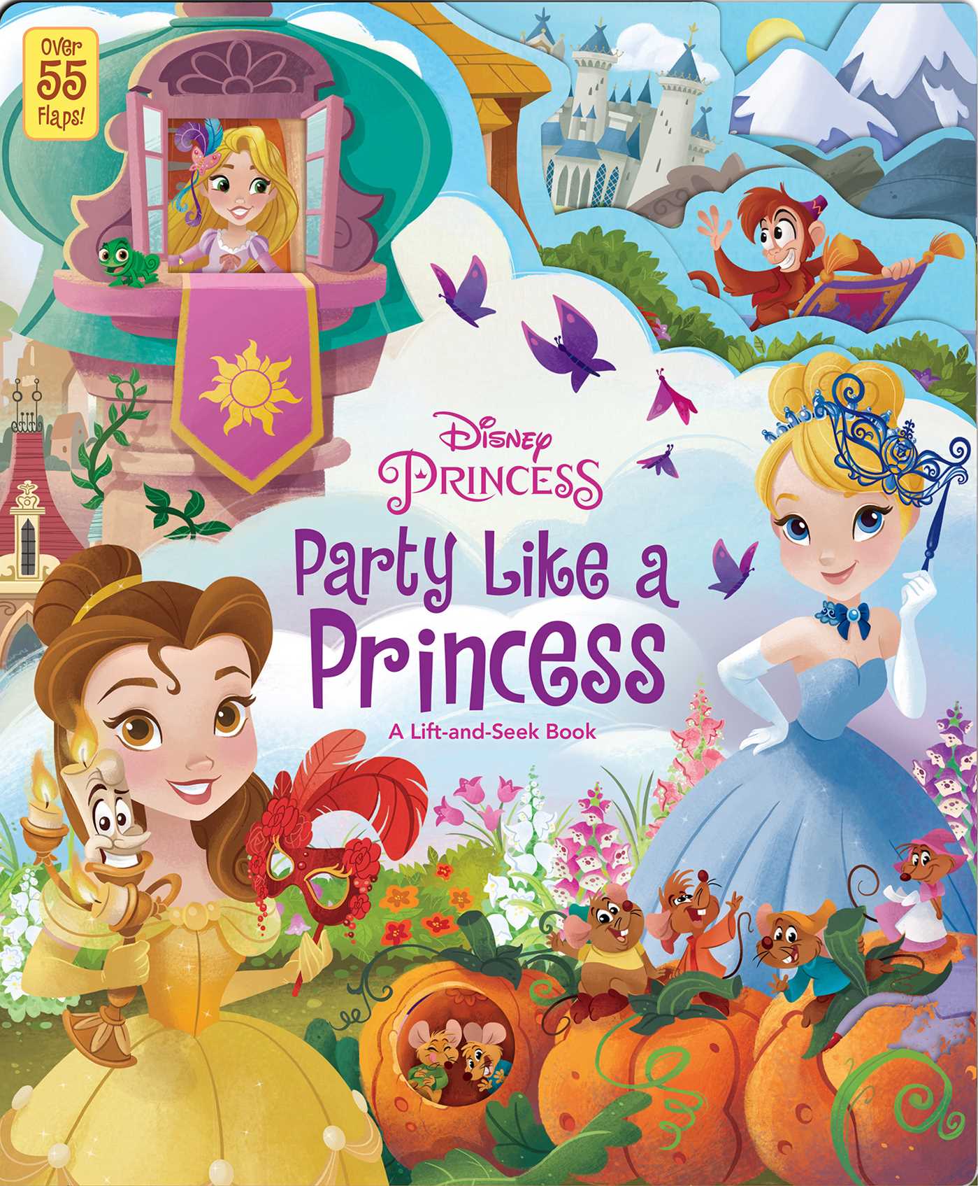 Disney Princess: Party Like a Princess A Lift-and-Seek Book