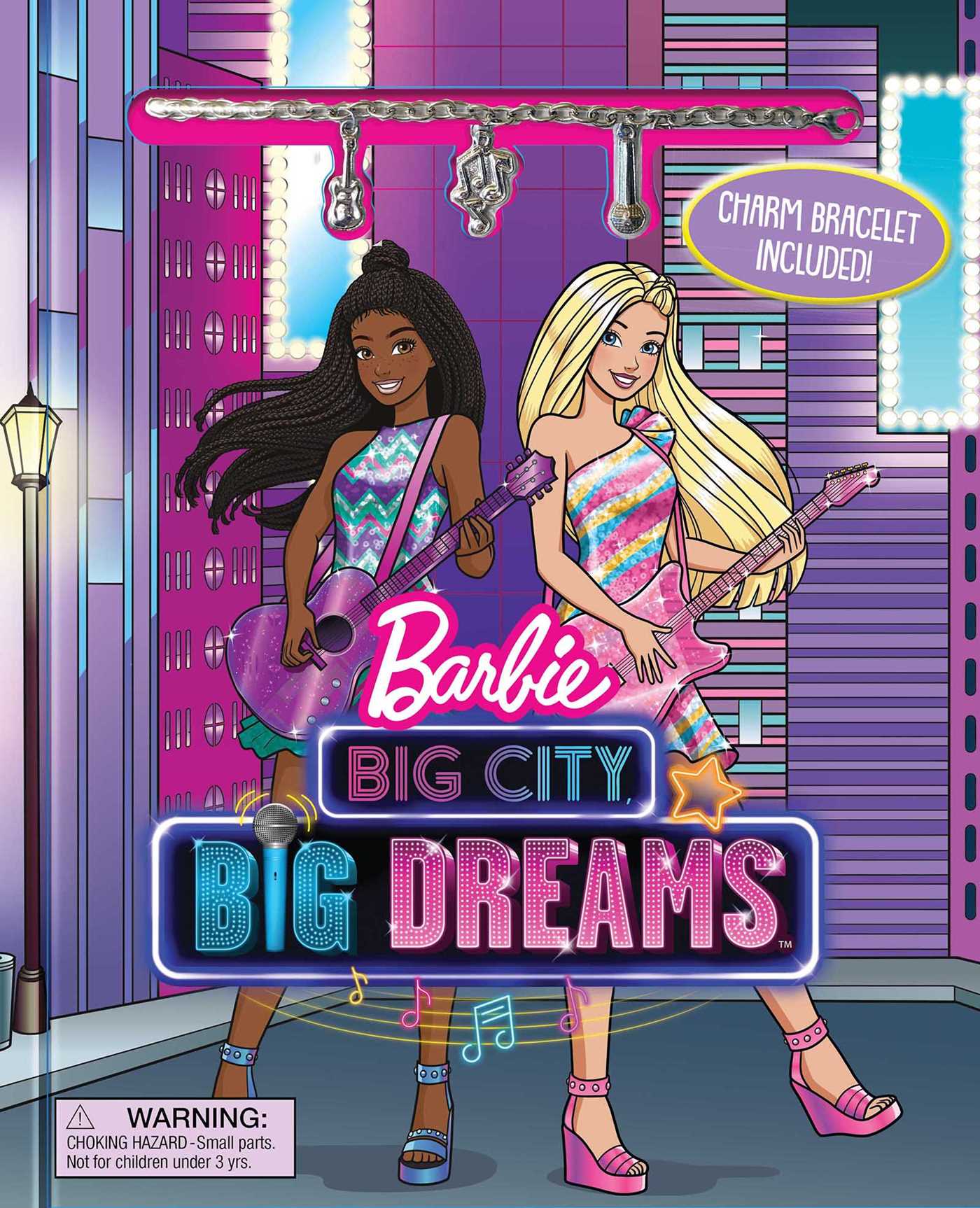 Barbie: Big City Big Dreams Charm Bracelet Included!