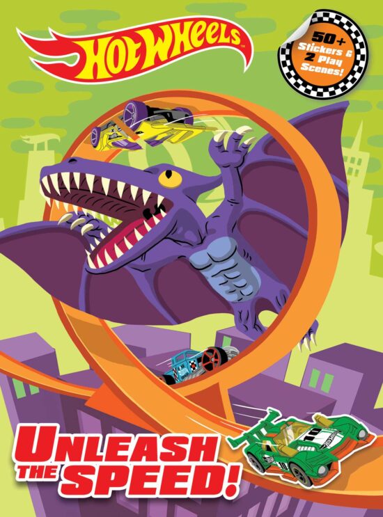 Hot Wheels: Unleash the Speed! Panorama Sticker Book