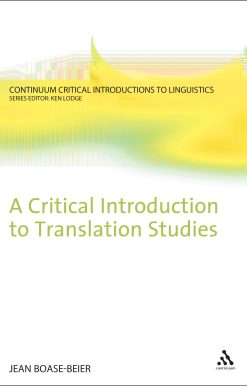 A Critical Introduction to Translation Studies