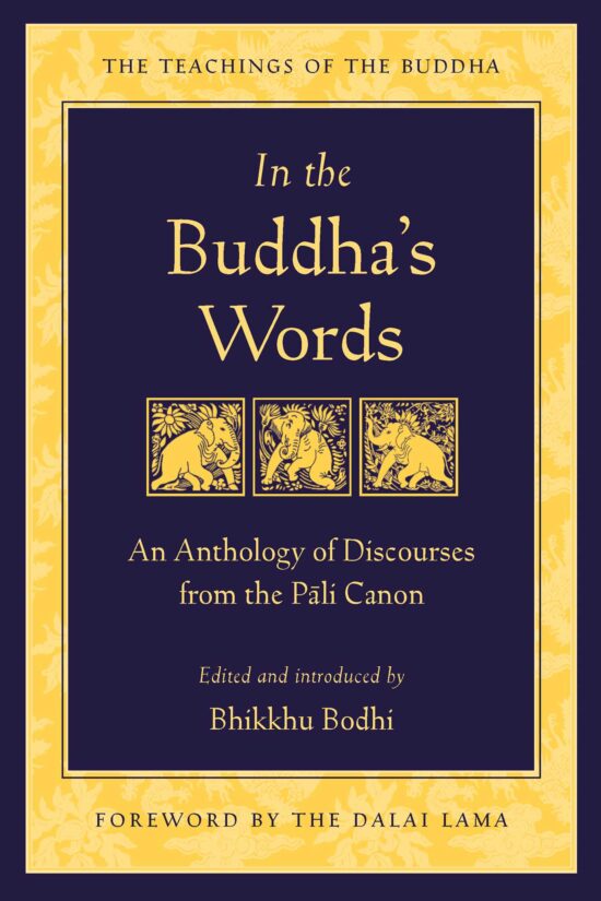 In the Buddha's Words An Anthology of Discourses from the Pali Canon