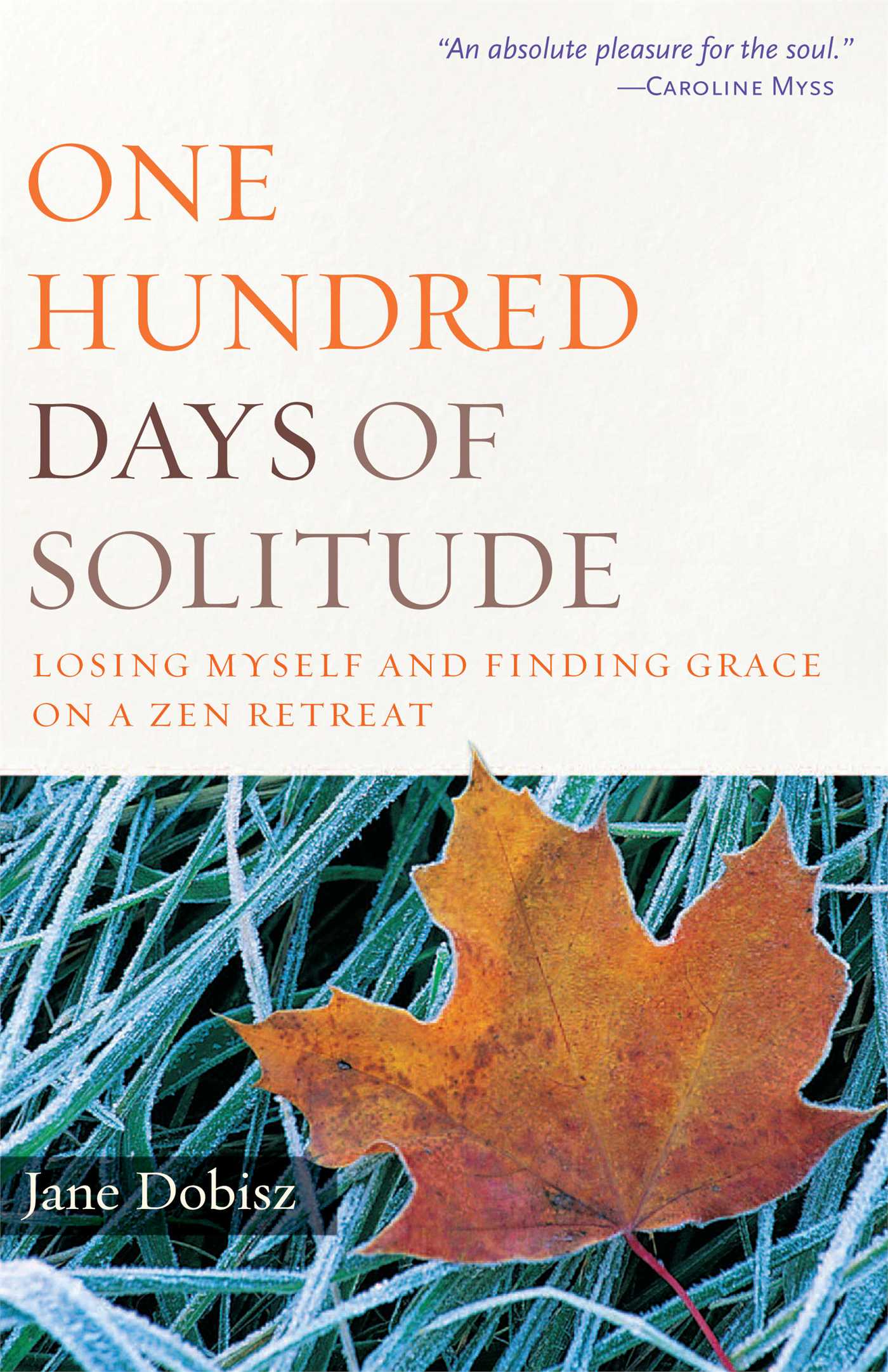 One Hundred Days of Solitude Losing Myself and Finding Grace on a Zen Retreat