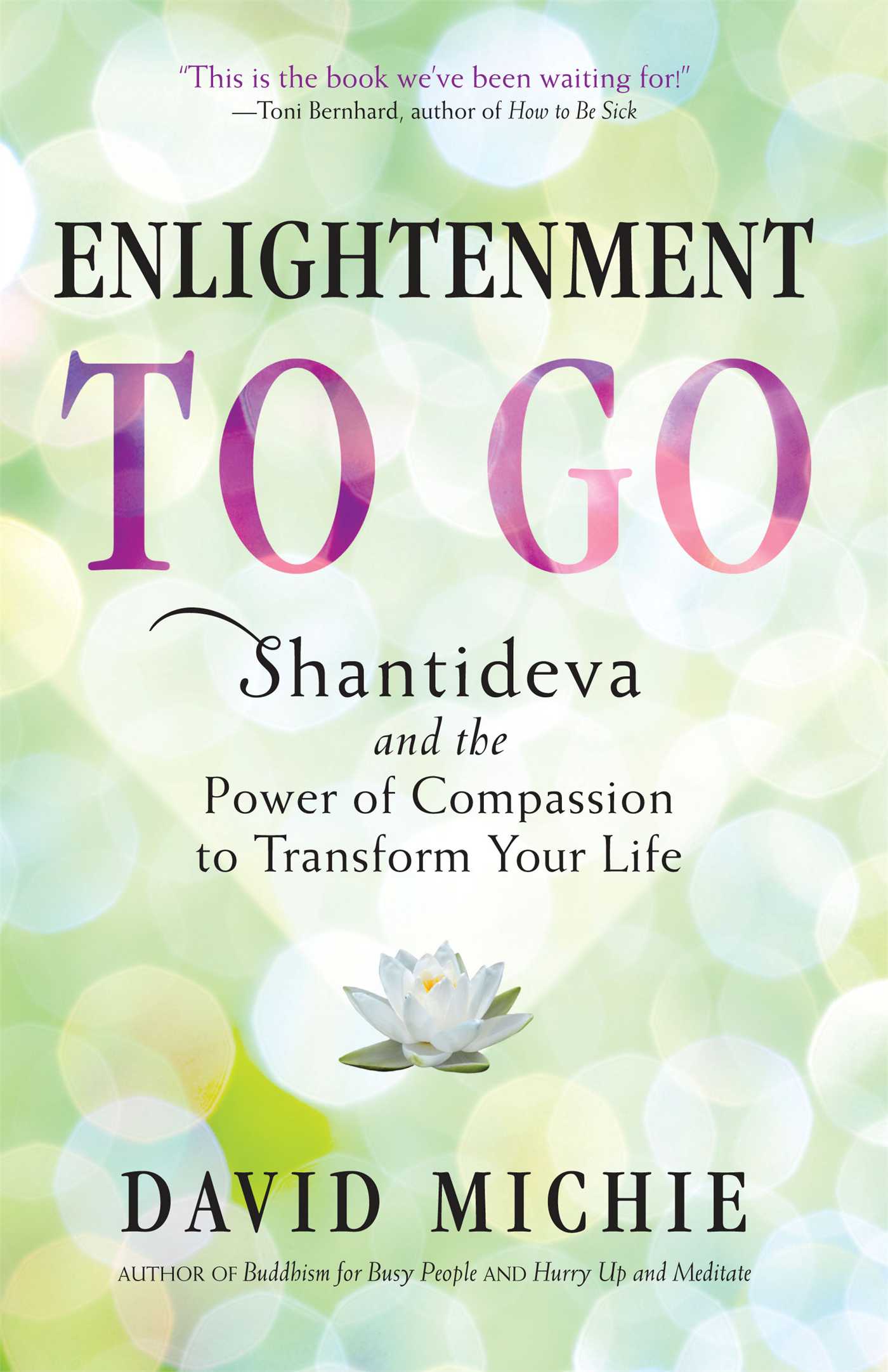 Enlightenment to Go Shantideva and the Power of Compassion to Transform Your Life