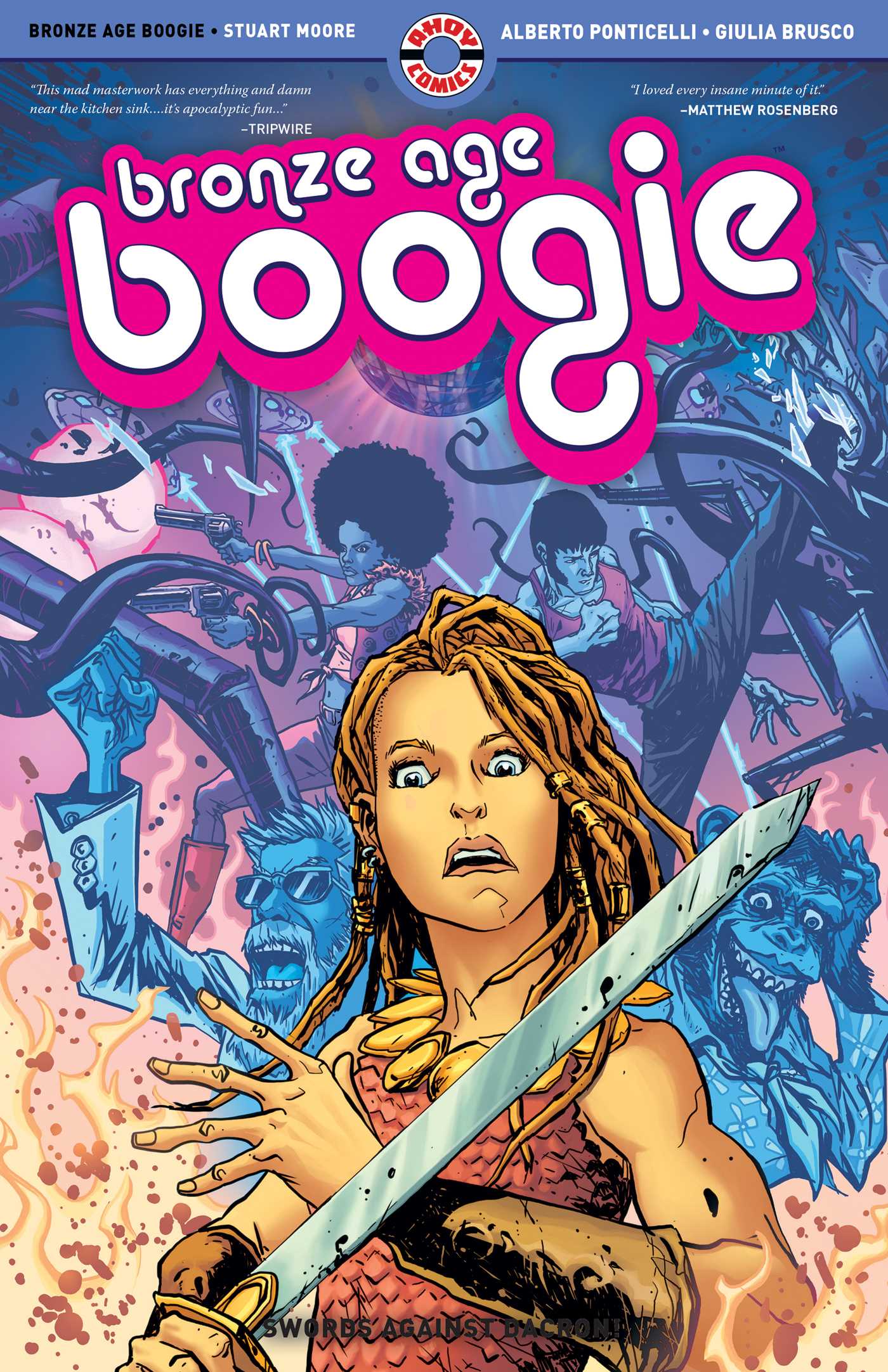 Bronze Age Boogie Swords Against Dacron!