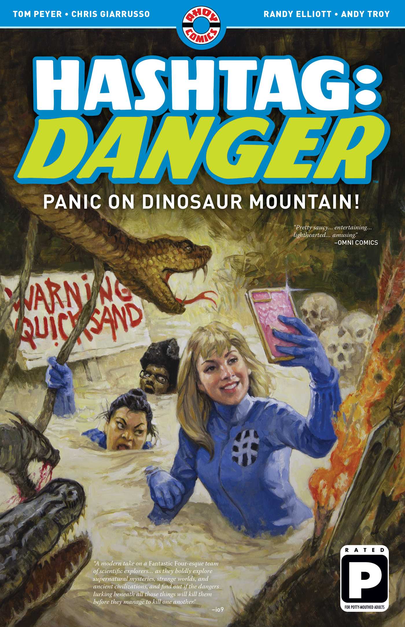 Hashtag Danger Panic on Dinosaur Mountain!