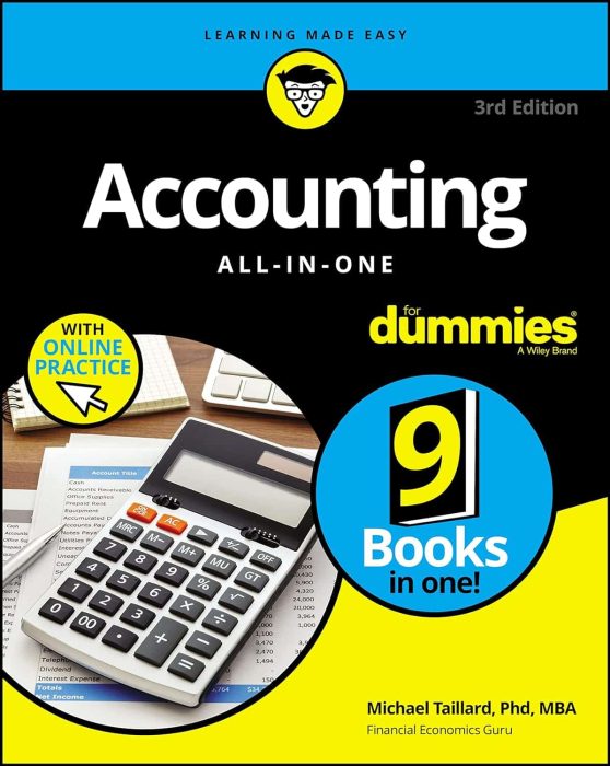 Accounting All-in-One For Dummies (+ Videos and Quizzes Online), 3rd Edition (For Dummies (Business & Personal Finance))