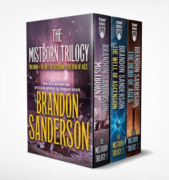 Mistborn Boxed Set I: The Well of Ascension, Hero of Ages (The Mistborn Saga) Product Bundle  Box set