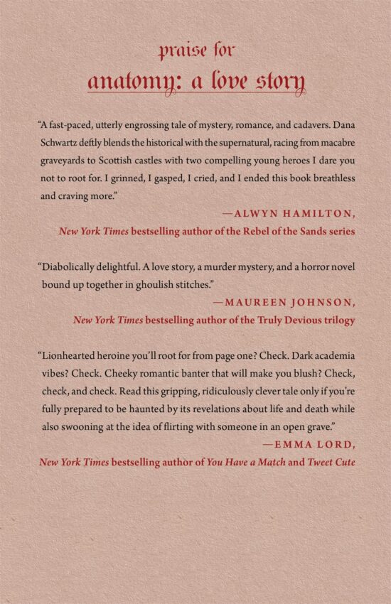 Anatomy: A Love Story (The Anatomy Duology, 1)