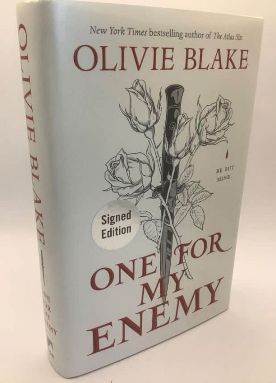 One For My Enemy Olivie Blake Hand SIGNED Hardcover