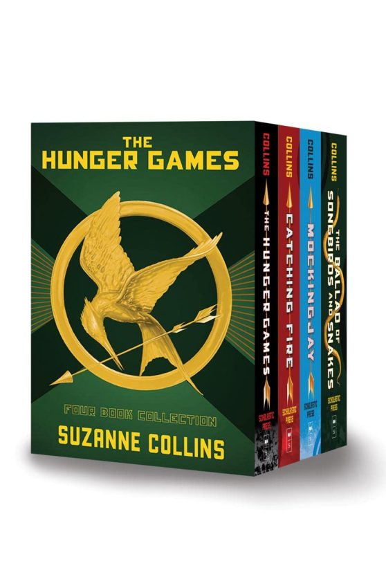 The Hunger Games 4-Book Hardback Box-Set (The Hunger Games, Catching Fire, Mockingjay, The Ballad of Songbirds and Snakes)