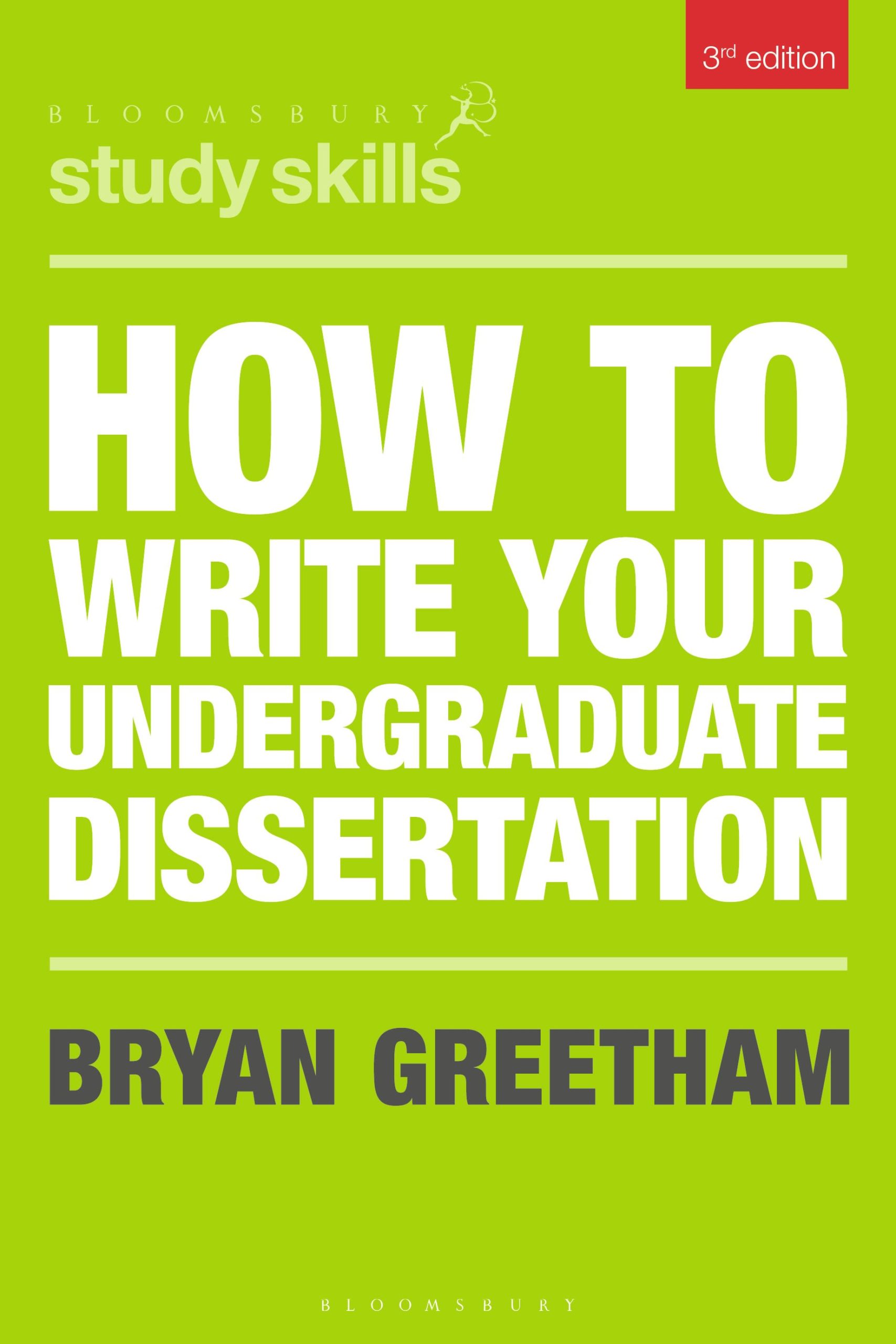 How to Write Your Undergraduate Dissertation 1 How to Write Your Undergraduate Dissertation