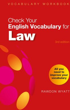 Check Your English Vocabulary for Law: All you need to improve your vocabulary