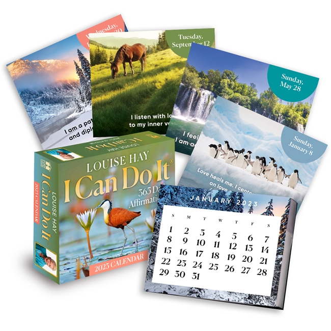 I Can Do ItÂ® 2023 Calendar: 365 Daily Affirmations