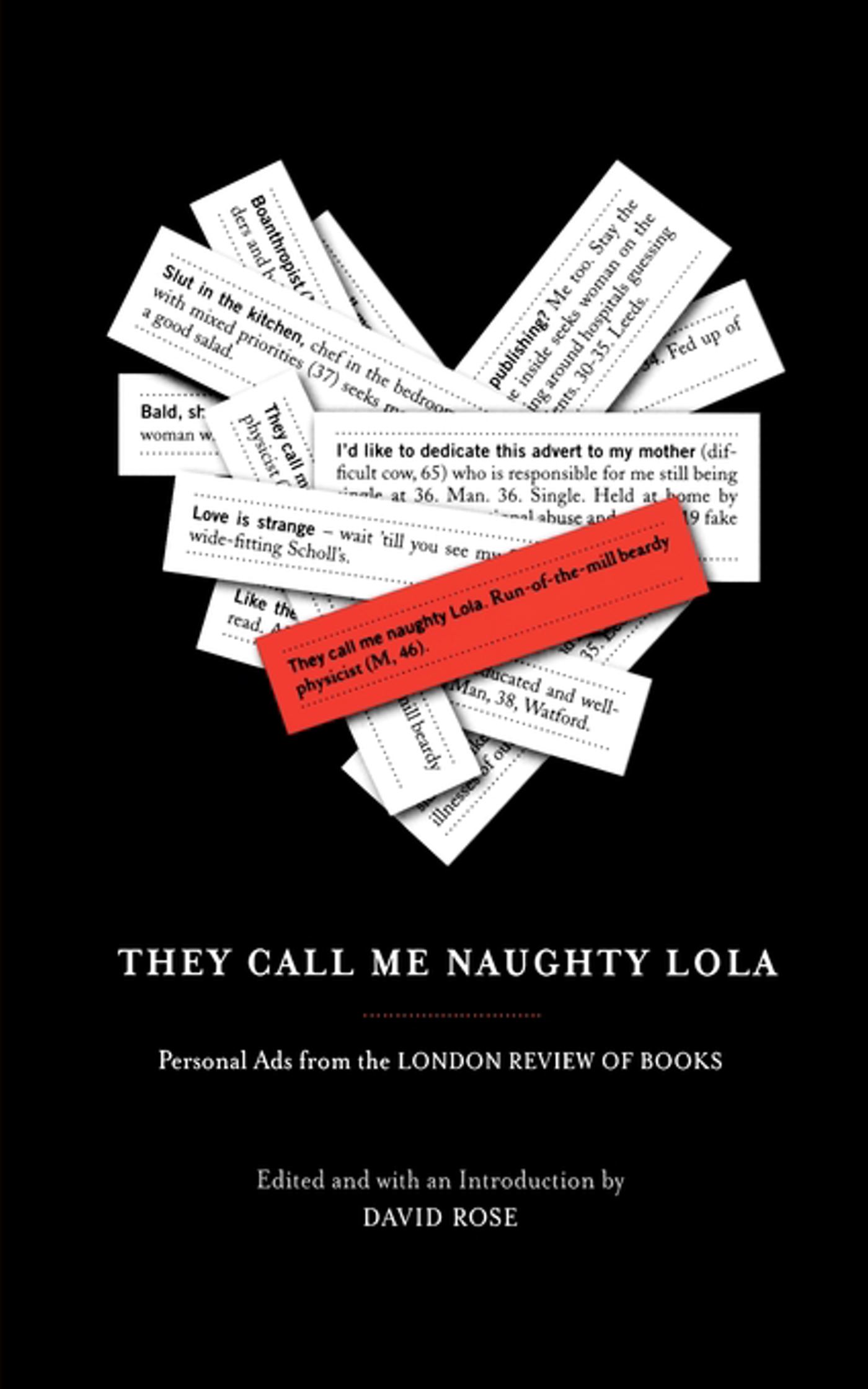 They Call Me Naughty Lola Personal Ads from the London Review of Books